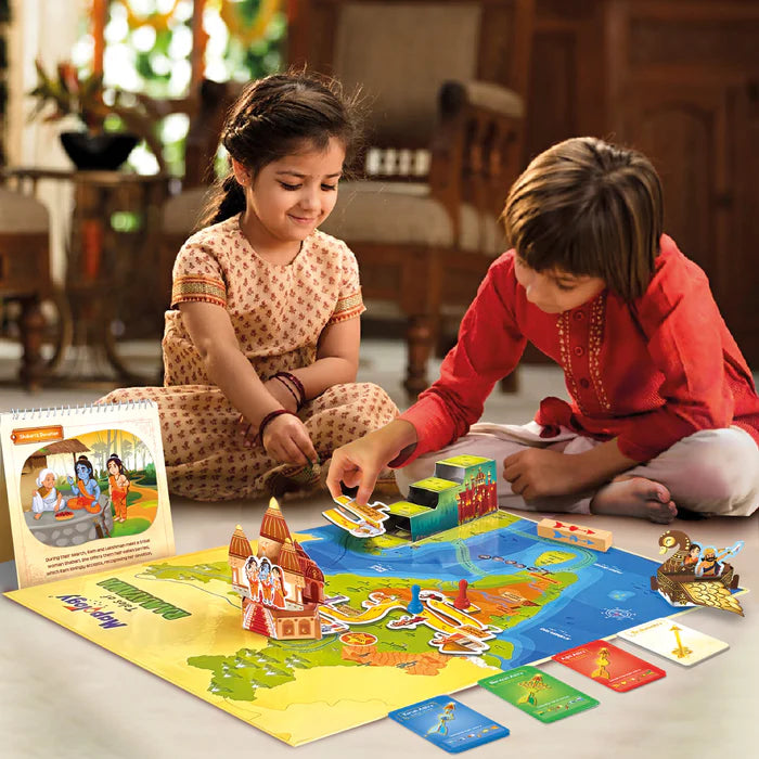 🧠 Mapology Quest – Ramayana, History, or Hidden Quest | Fun Learning Games (6+)