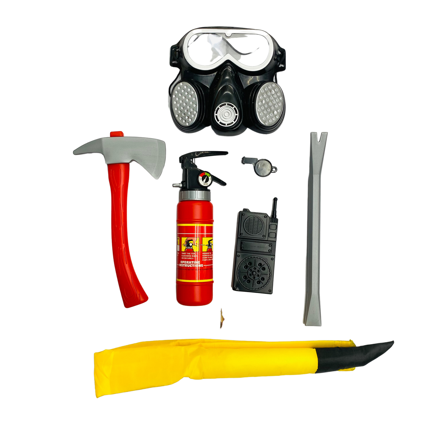 Role Playing Fire man Costume Set (3-7 Years)