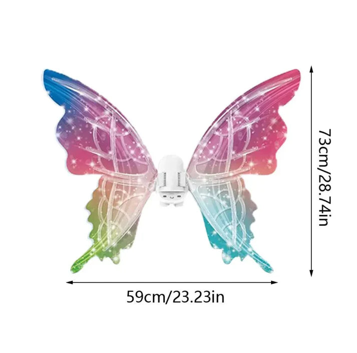 Electric Butterfly Fairy Wings-Musical with Glowing LED Lights