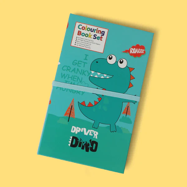 3 Fold Scratch & Coloring Art Book Set