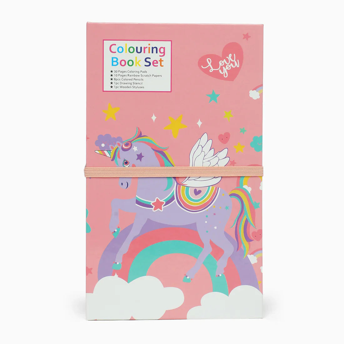 3 Fold Scratch & Coloring Art Book Set