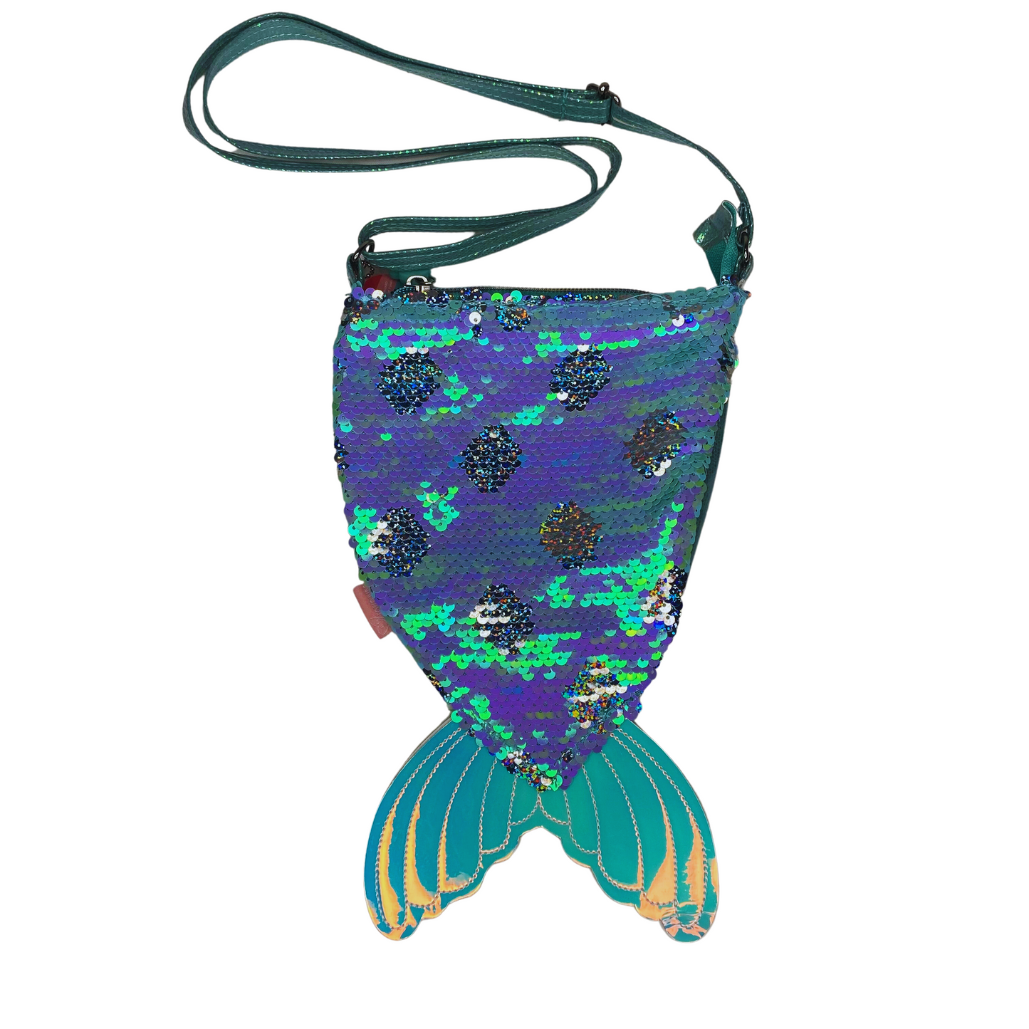 Adjustable Sequin Glitter Sling Bag