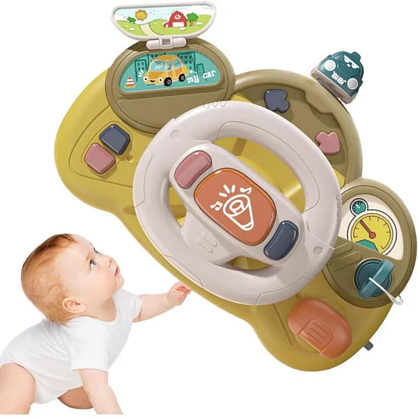 Multi-Function Musical Baby Steering Wheel
