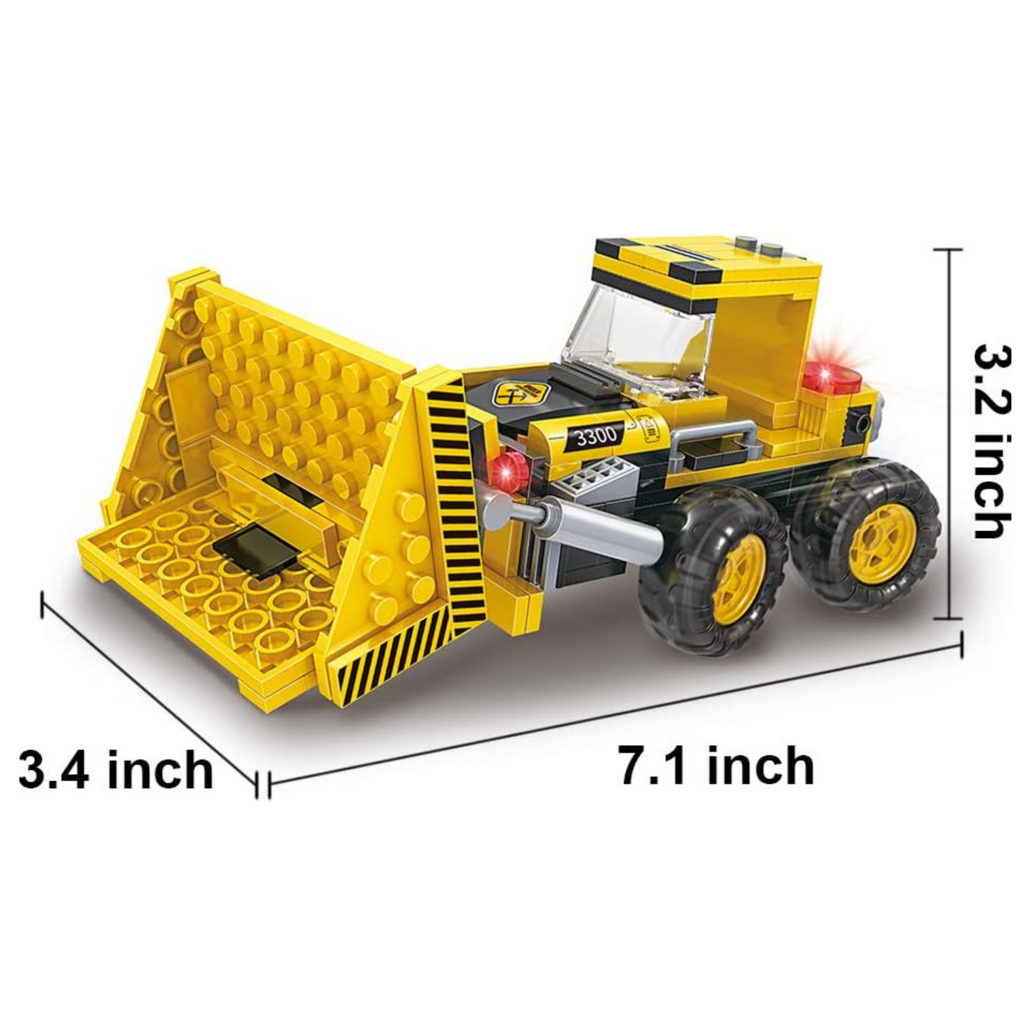3 in 1 Construction Vehicles Set