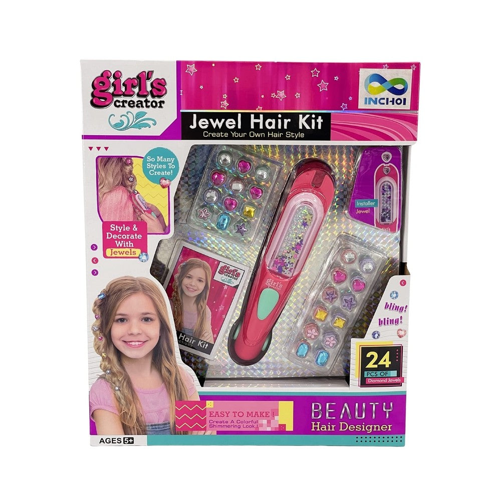 Jewel Hair Kit Create Your Own Hair Style – - Main Image