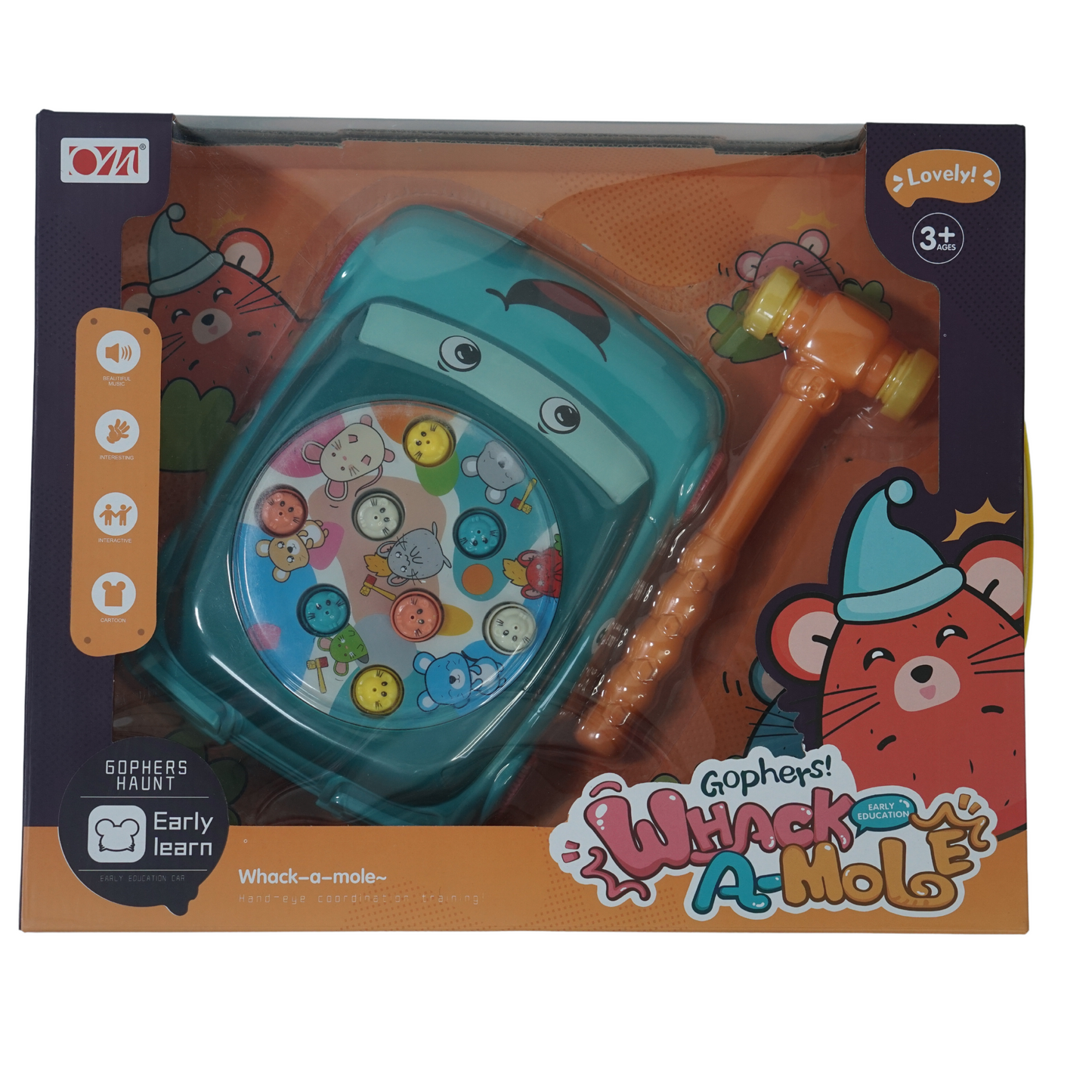 Whack-A-Mole Hammer Toys for Fun Learning