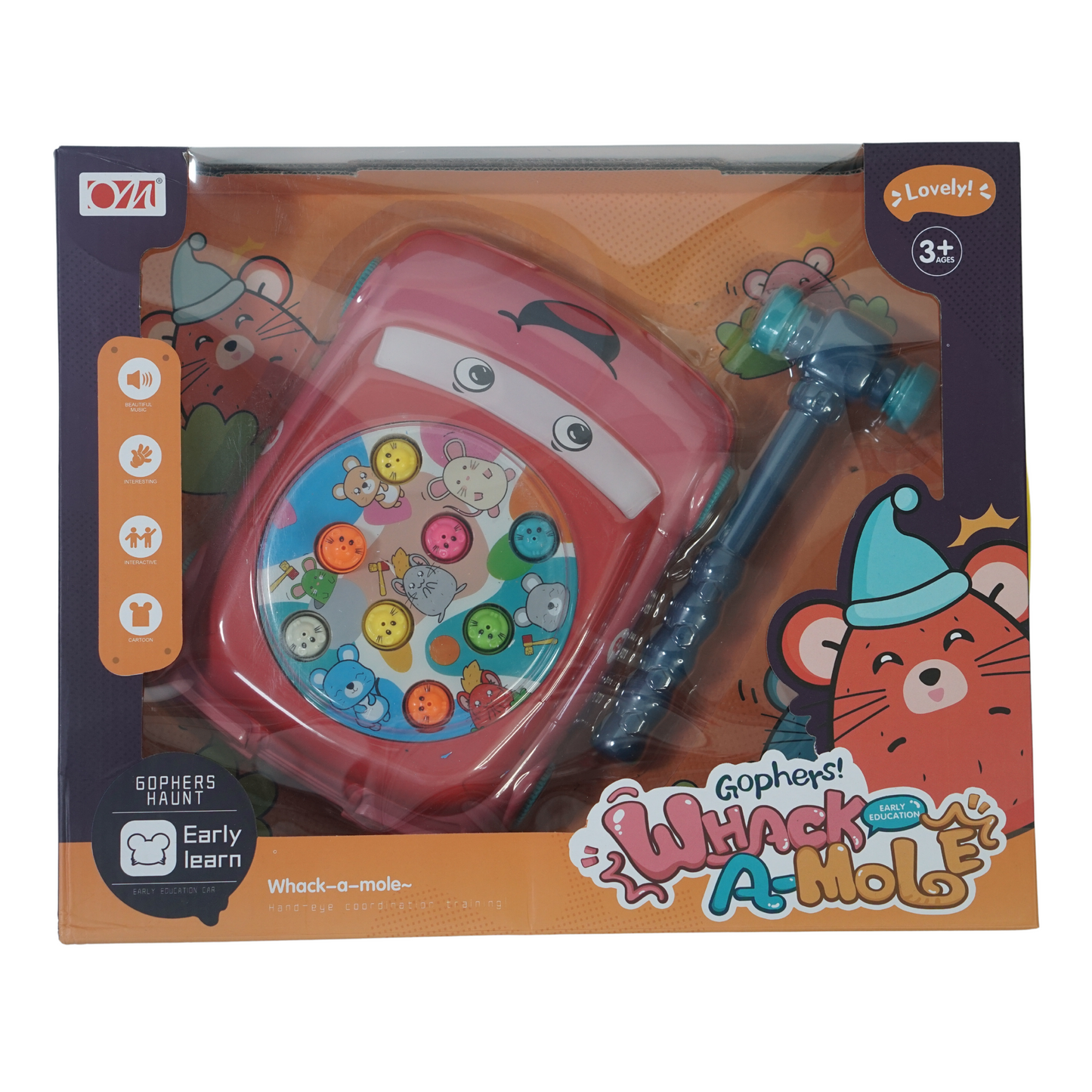 Whack-A-Mole Hammer Toys for Fun Learning