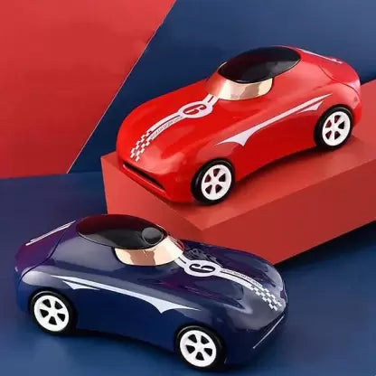 Children's Straw Sports Car Sipper Water Bottle