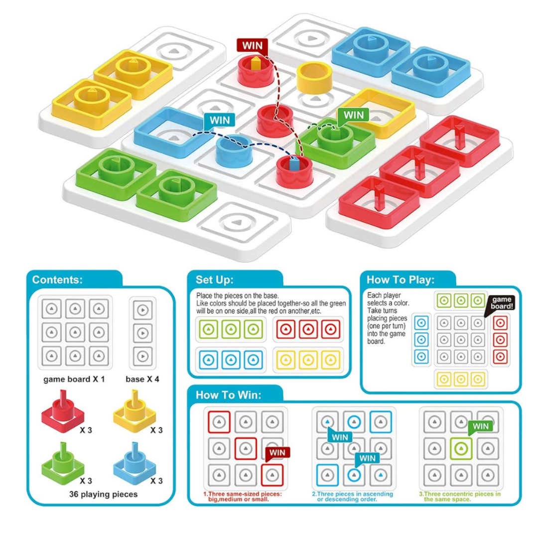 Trio Me 3D Game - Board Game