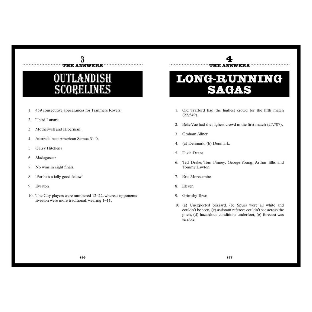 The Strangest Football Quiz Book Ward