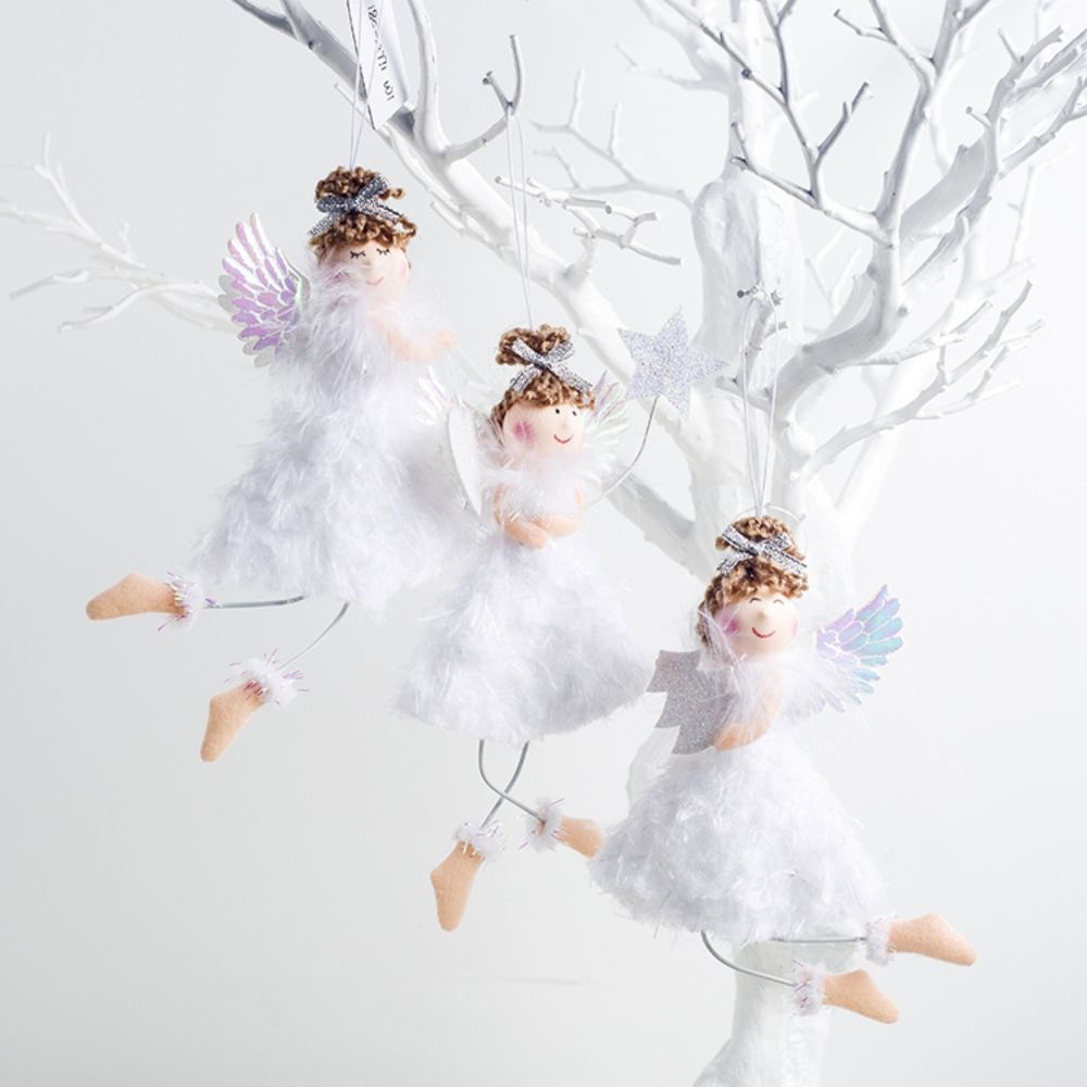 BWWinged Wonder Ornament- Flying Angels (Set of 3)