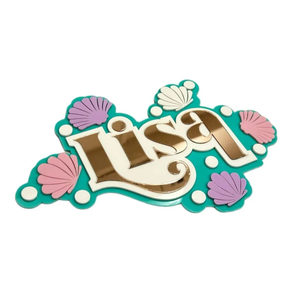 3 Layer Name Plaque - (Upto 10 Letters)