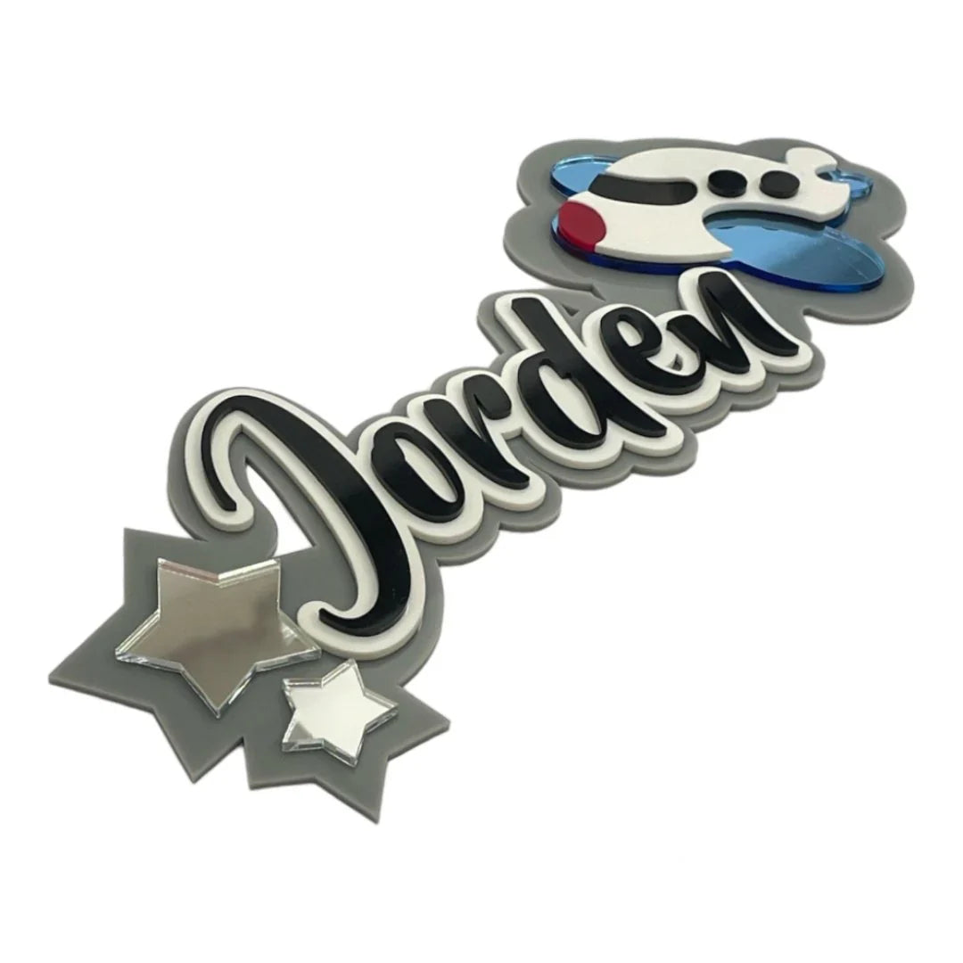 3 Layer Name Plaque - (Upto 10 Letters)