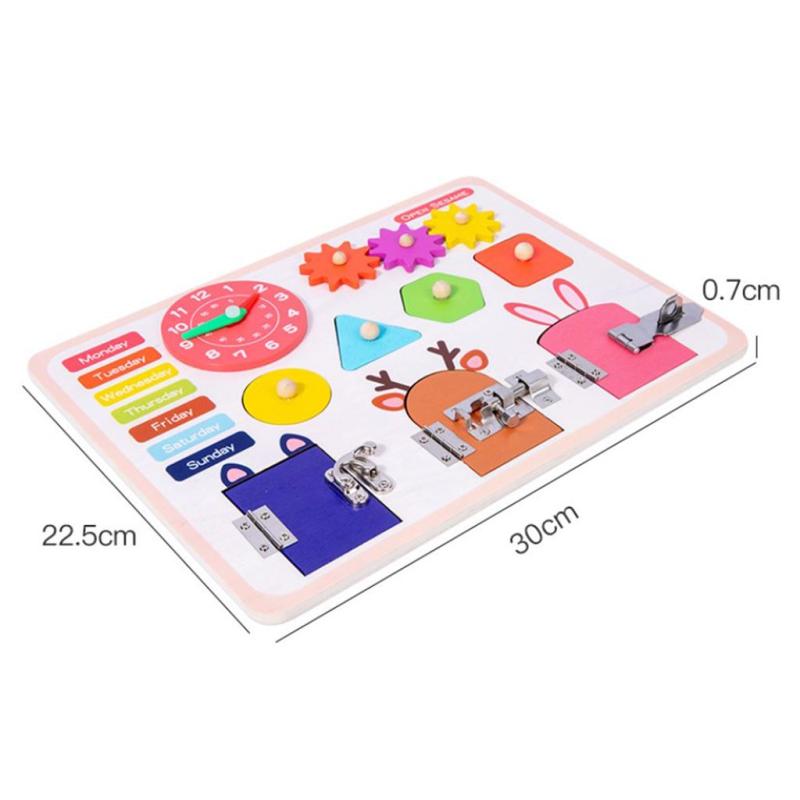 Open Busy lock Board Toy
