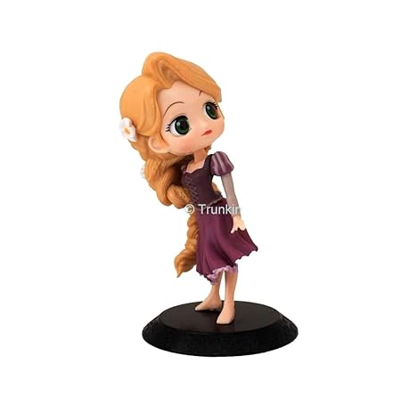 Disney Princess Figurine Set – Set of 4 Princess Characters for Cake Toppers, Desk Decor & Car Dashboard | Multi-Purpose Collectible Toys