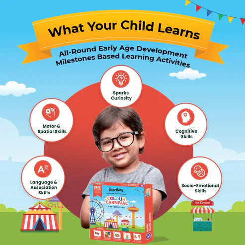 Colour Carnival 5-In_1 Activity Kit for Kids