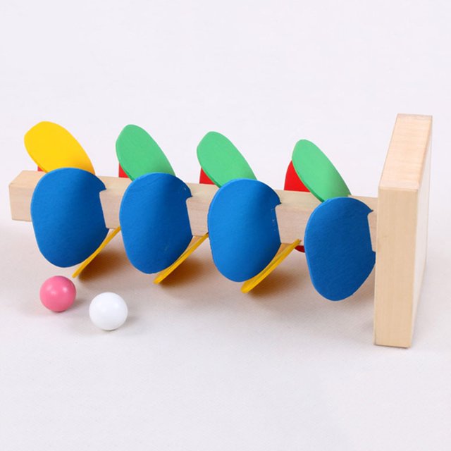 Wooden Ball Drop Toddler Toy