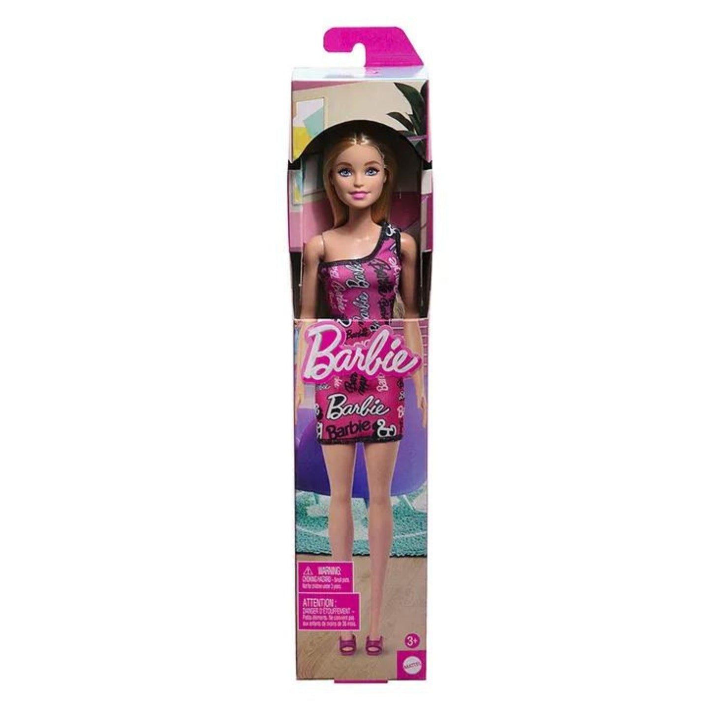 Barbie Fashion Doll with Straight Blonde Hair