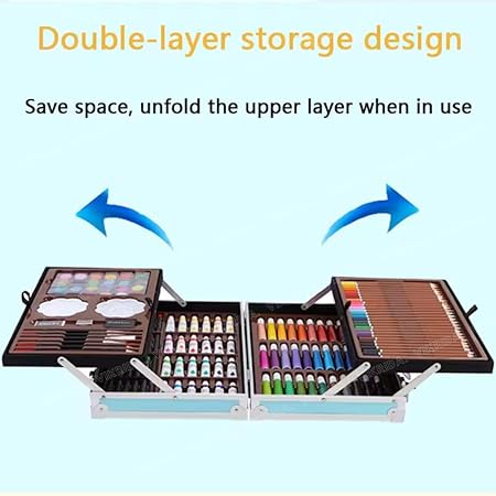 Kids Art Box β Drawing & Painting Set with Case ποΈπ¨
