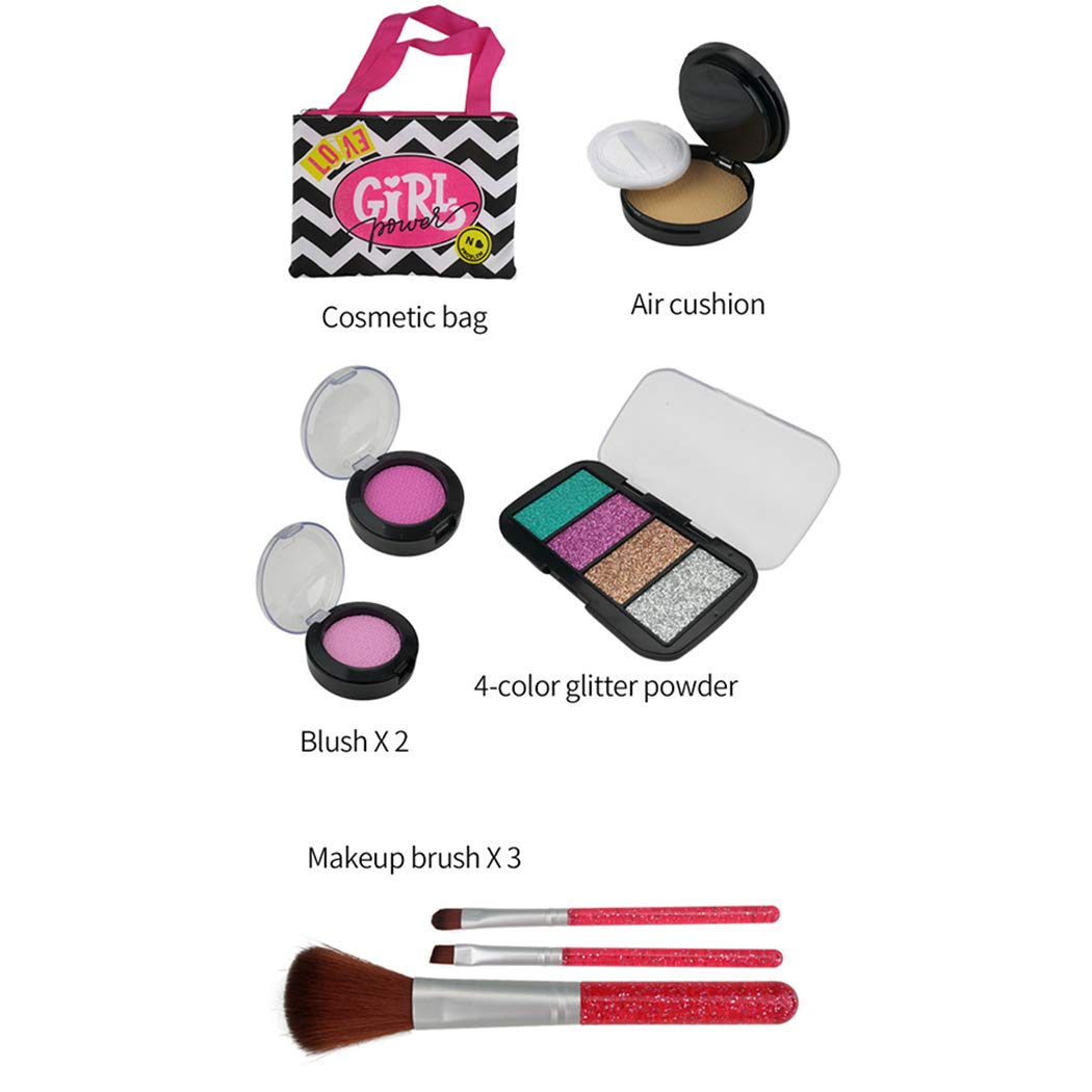 Kids’ Makeup Kit – Safe, Washable & Portable Princess Playset