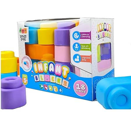 Soft & Safe Building Blocks for Babies 🧸