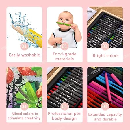 Kids Art Box β Drawing & Painting Set with Case ποΈπ¨