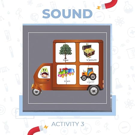 Magnalogix On-the-Go Learning Kit – Alphabet & Phonics Magnetic Sets for Kids (Ages 3–6)