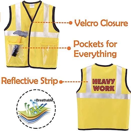Role Playing Construction Worker Costume