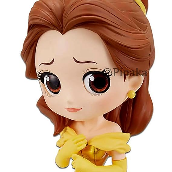 Disney Princess Figurine Set – Set of 4 Princess Characters for Cake Toppers, Desk Decor & Car Dashboard | Multi-Purpose Collectible Toys