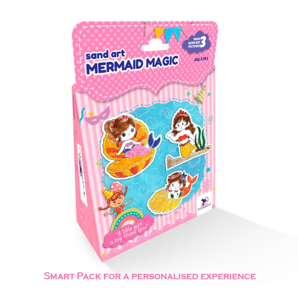 Mermaid Magic Sand Art DIY Craft Kit