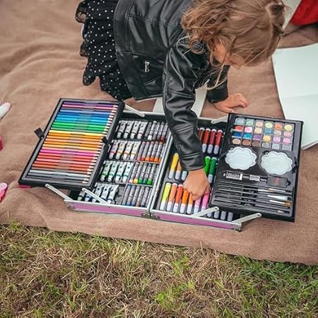 Kids Art Box β Drawing & Painting Set with Case ποΈπ¨