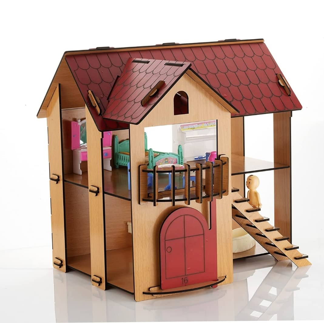 Educational Doll House Kit (78 Pcs)