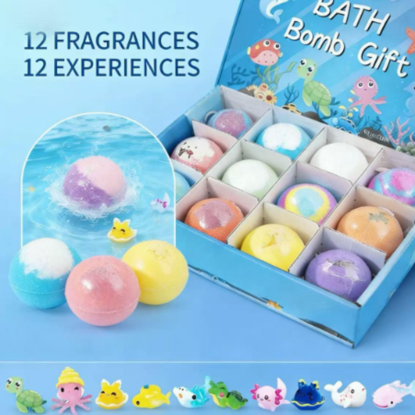 Bath Bombs for Kids Pack Of 3