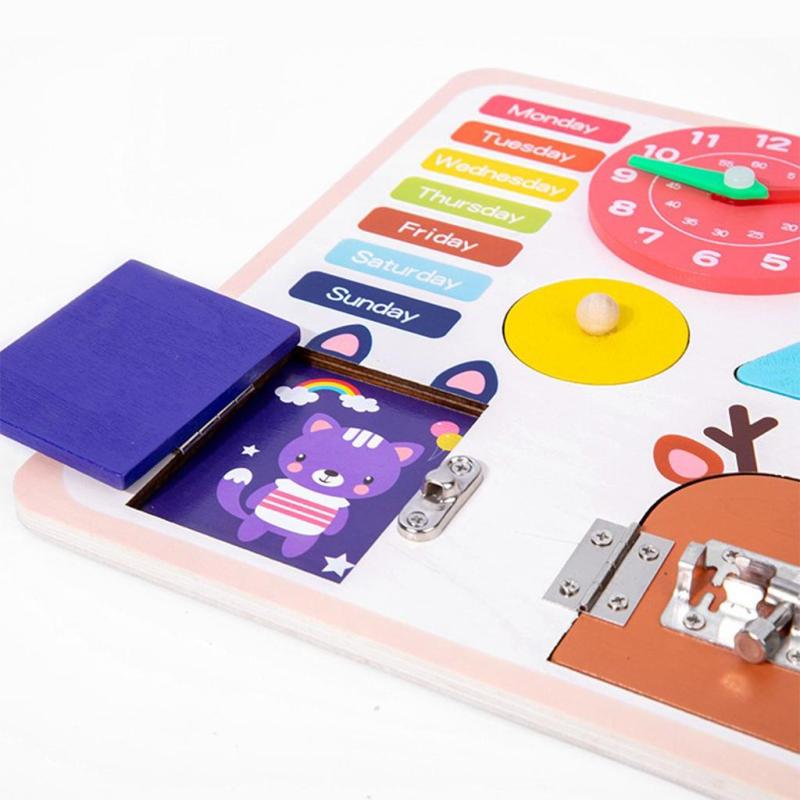 Open Busy lock Board Toy