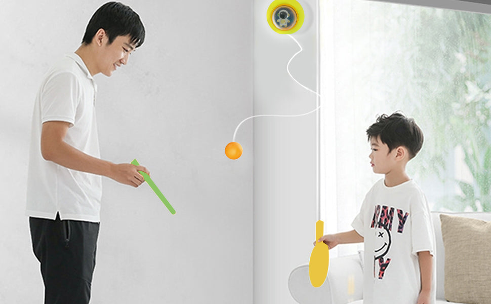 Hanging Table Tennis Trainer Set β Adjustable Self-Training Ping Pong Game for Kids (5β8 Yrs) & Adults | 2-Player Indoor Workout Set β π