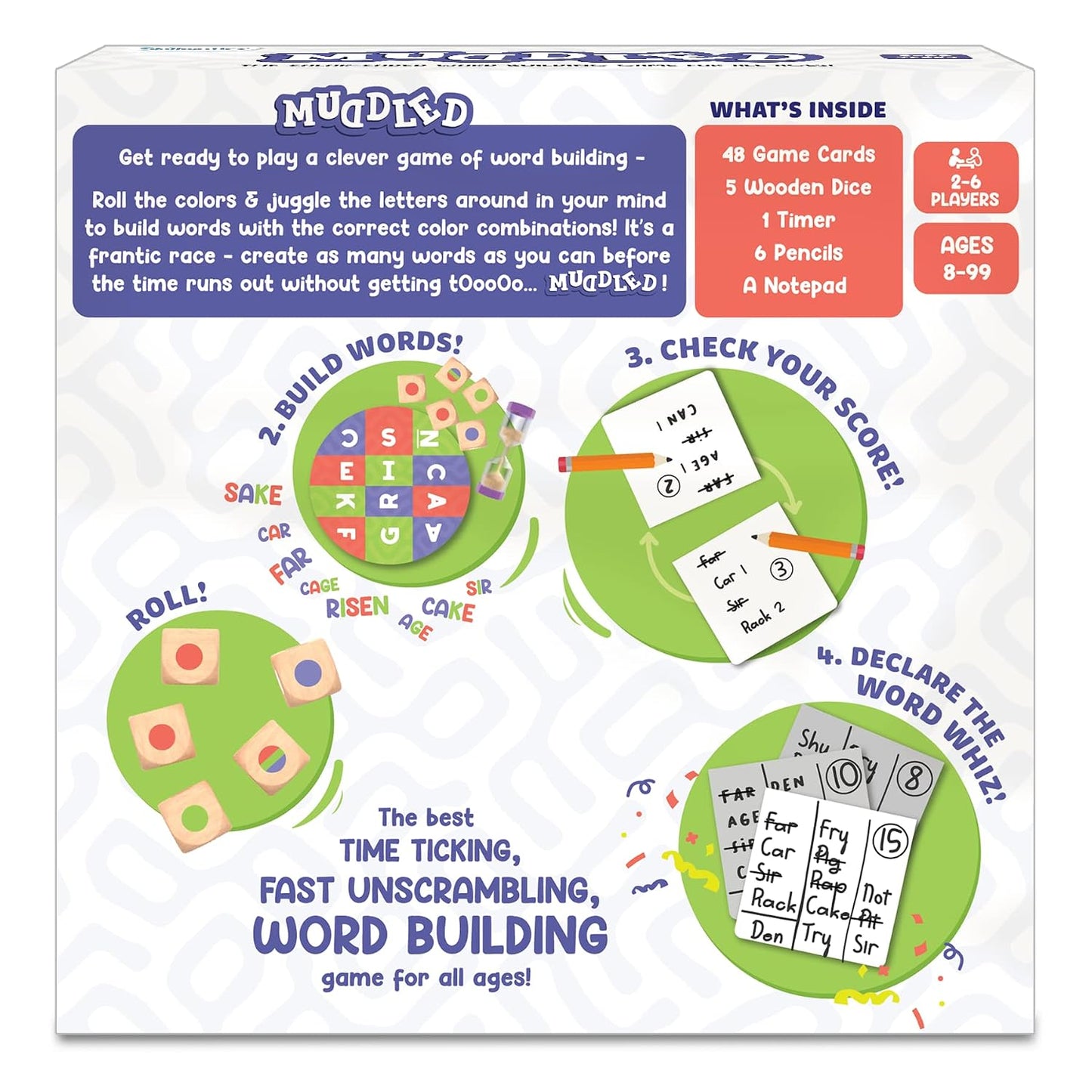 Skillmatics Word Building Board Game