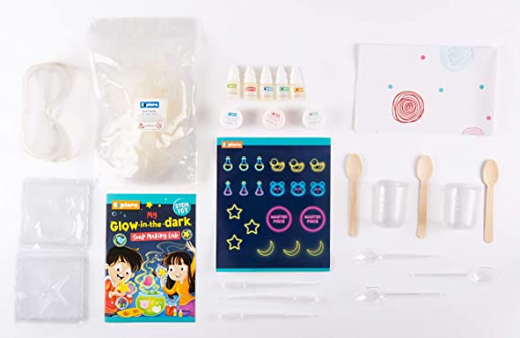 My Glow-In-The-Dark Soap Making Lab Science Kit