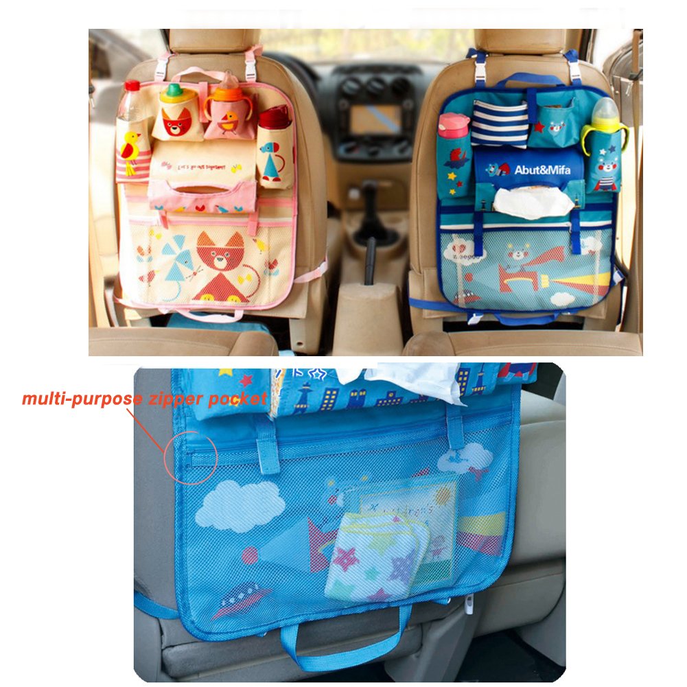 Car Styling Backseat Organizer Kick Mat