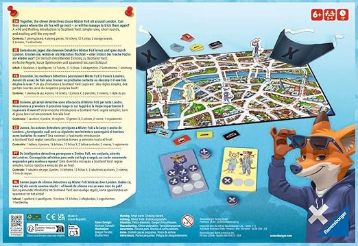 Scotland Yard Junior, Board Game