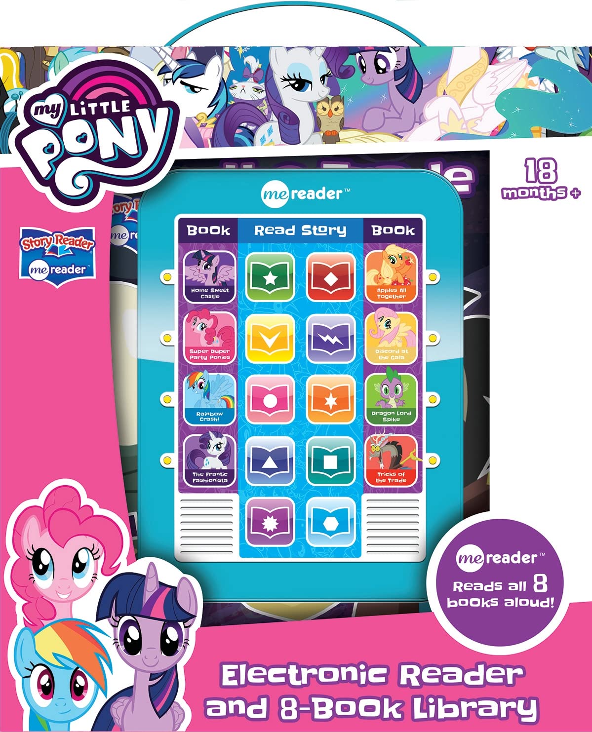My Little Pony: Me Reader Electronic Reader and 8-Book Library Sound Book Set