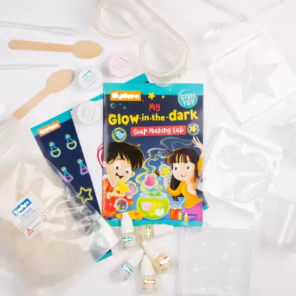 My Glow-In-The-Dark Soap Making Lab Science Kit