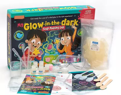 My Glow-In-The-Dark Soap Making Lab Science Kit
