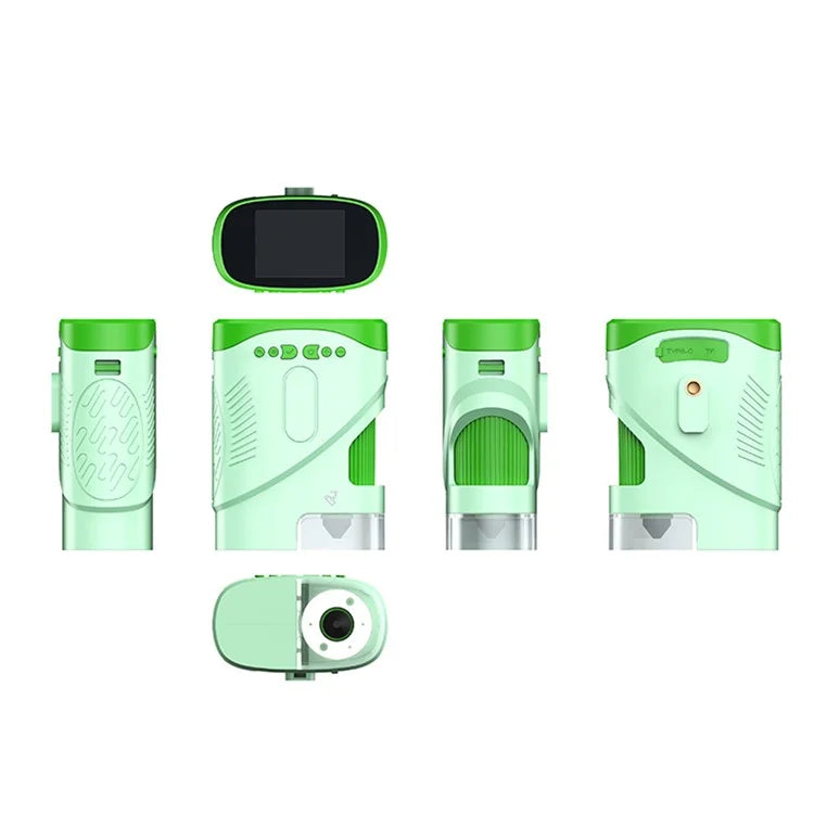 3-in-1 Kids Electronic Microscope & Telescope – 800x Zoom with Video & Photo Capture | STEM Science Toy