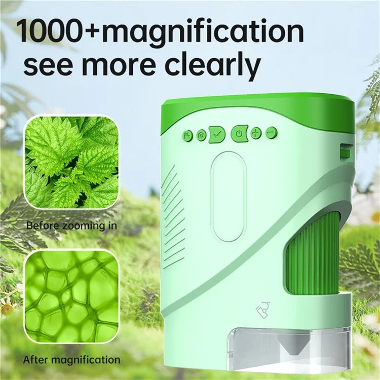 3-in-1 Kids Electronic Microscope & Telescope – 800x Zoom with Video & Photo Capture | STEM Science Toy