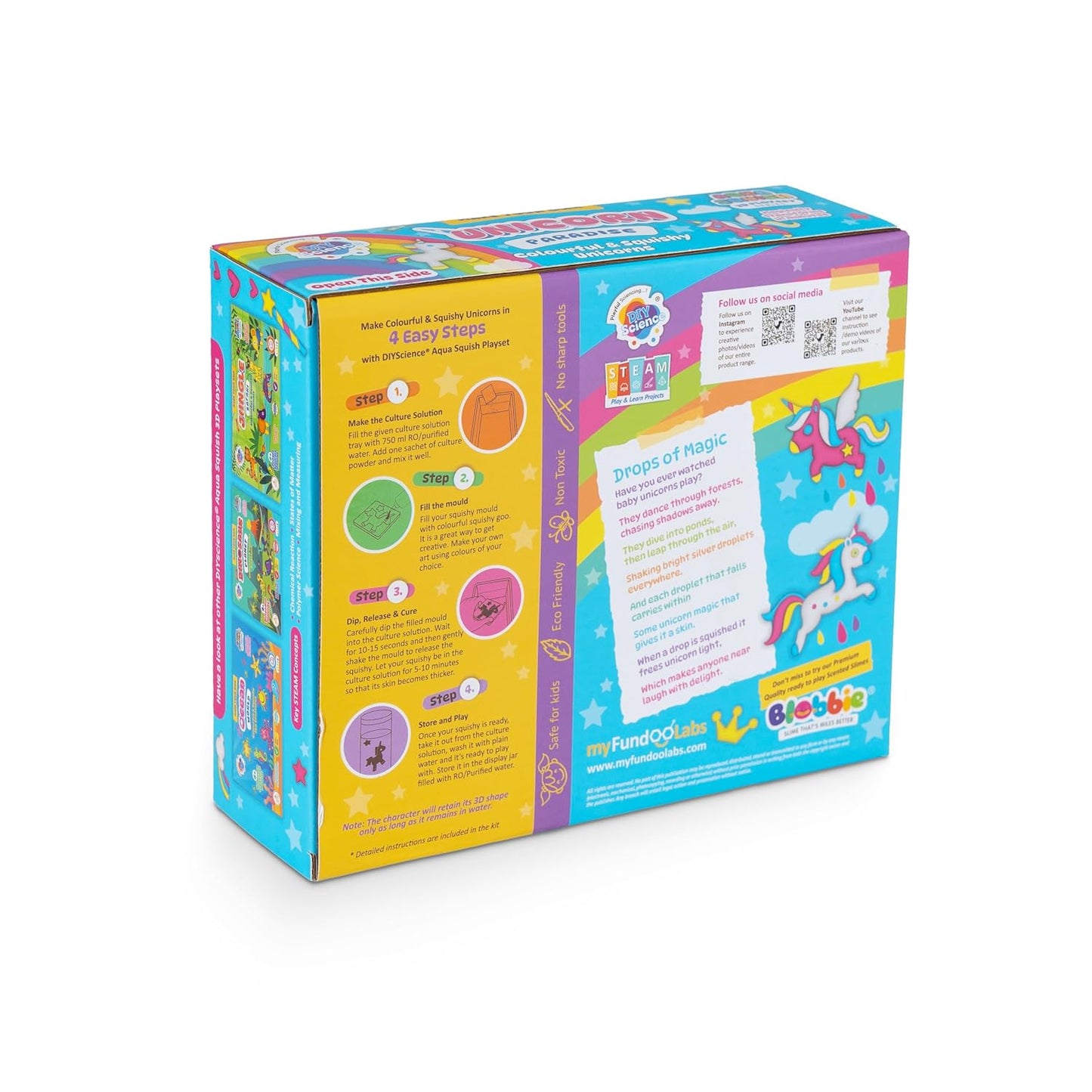 Aqua Squish Kit | Make 3D Colourful and Soft Squishy