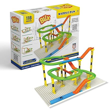 Blix Marble Run-1: The Ultimate STEM Toy for Kids