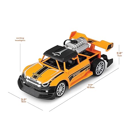 High-Speed Remote Control Spray Car for Kids – Sound, Lights & Cool Mist Effect