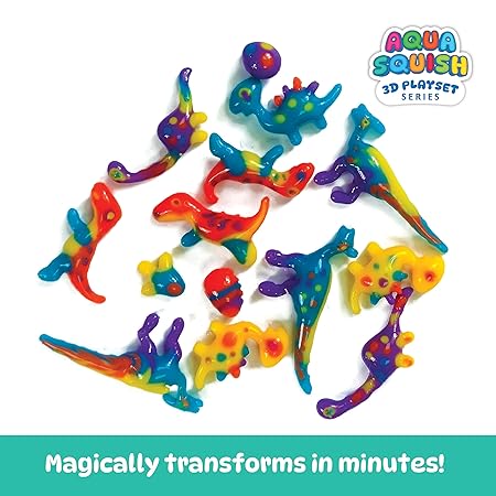 DIY – Make Your Own Colorful & Squishy Sea Creatures, Dinosaurs, Unicorns & More | 3D Moulding Science Activity for Kids (Ages 6-14)