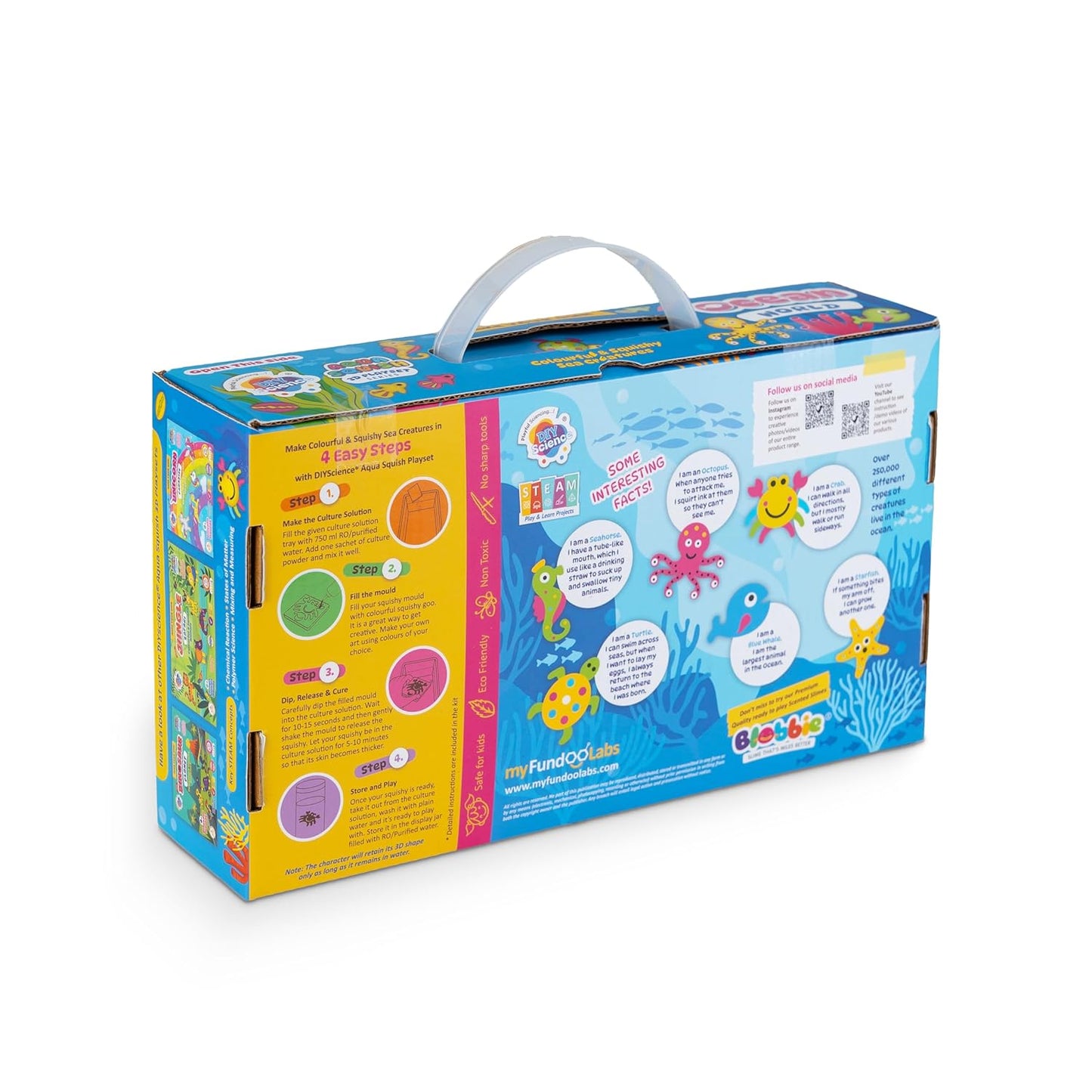 Aqua Squish Kit | Make 3D Colourful and Soft Squishy