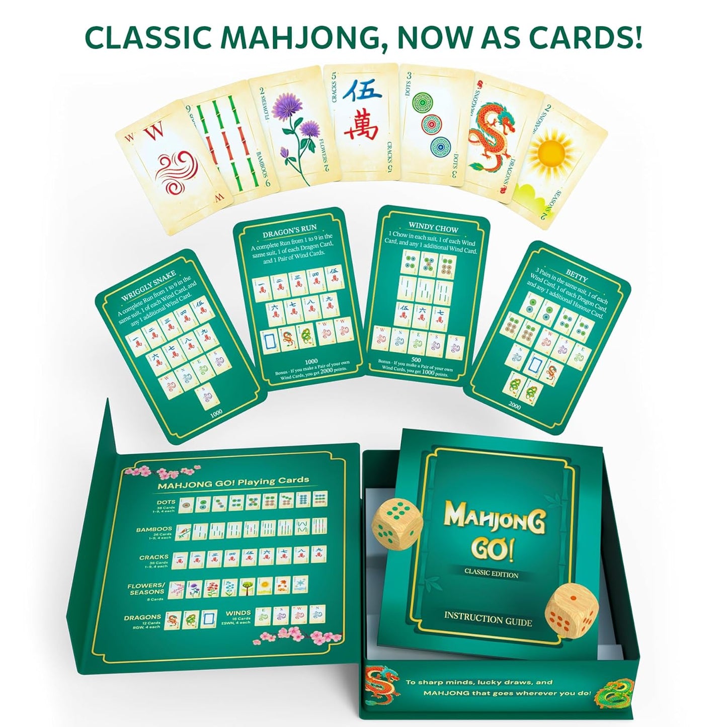 Mahjong Go! Card Game, Classic Mahjong Reimagined